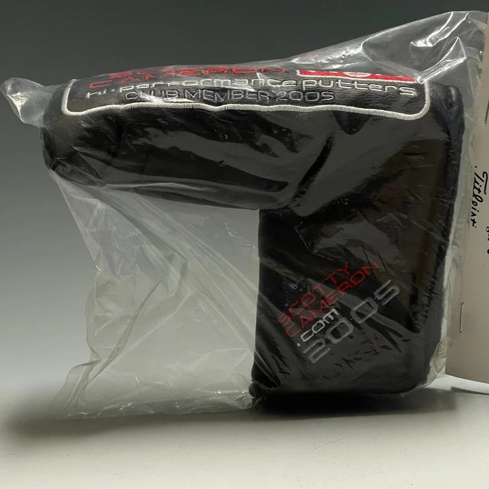 Scotty Cameron 2005 Hi-Performance Putters Club Cameron Black Headcover