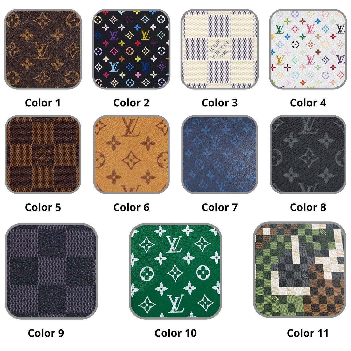 Authentic LV Leather Key Chain (No Key Fob Cover) – Limited Edition