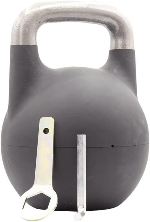 Adjustable Kettlebell 12–32 kg (26–70 lb) — Competition-Style, Black | SoCal Kettlebellz