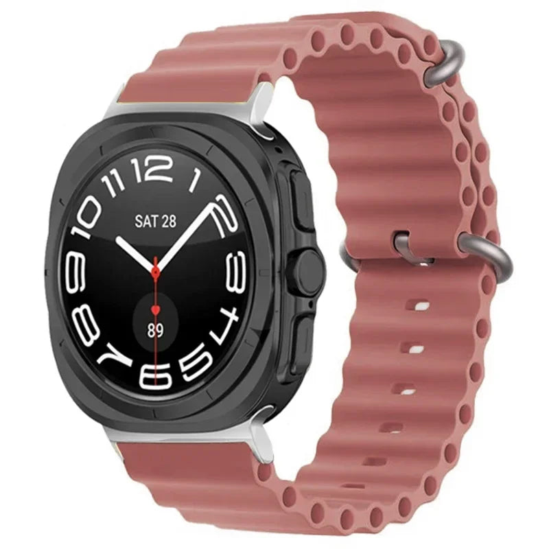 Ocean Silicone Samsung Galaxy 7 Ultra Watch Band 47MM