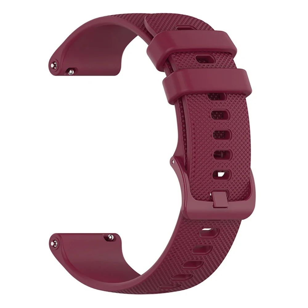 COROS PACE & APEX Textured Silicone Band, Color & Buckle Options