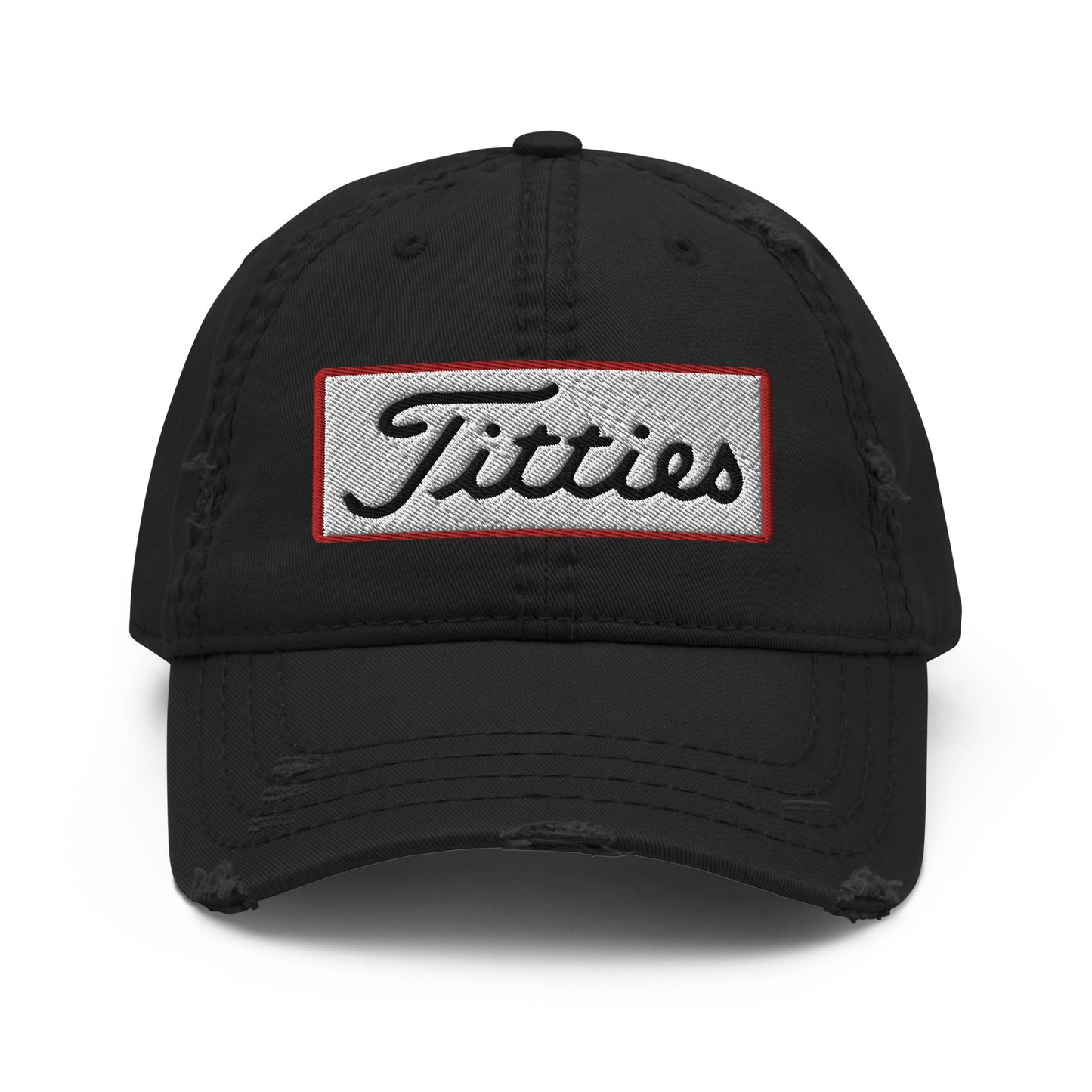 Titties Distressed Hat (No.2)