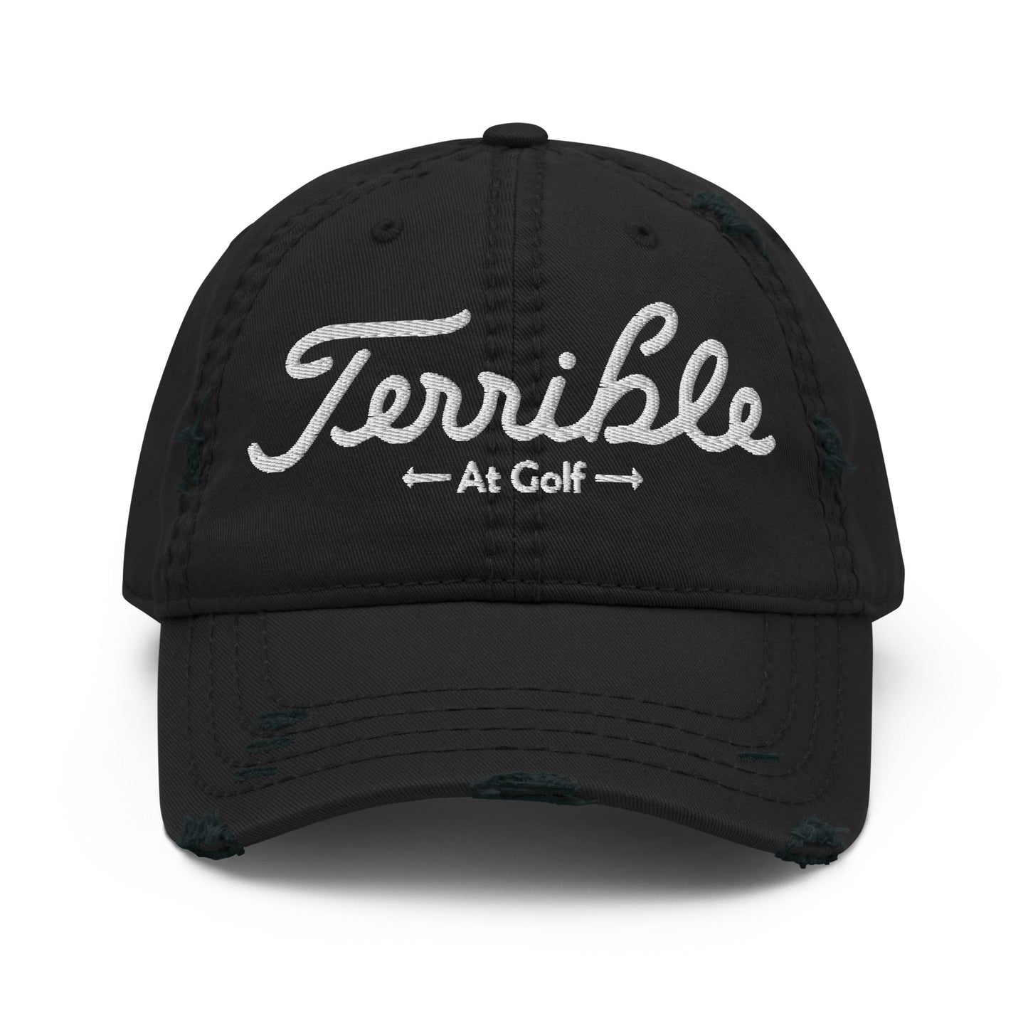 Terrible At Golf Baseball Hat