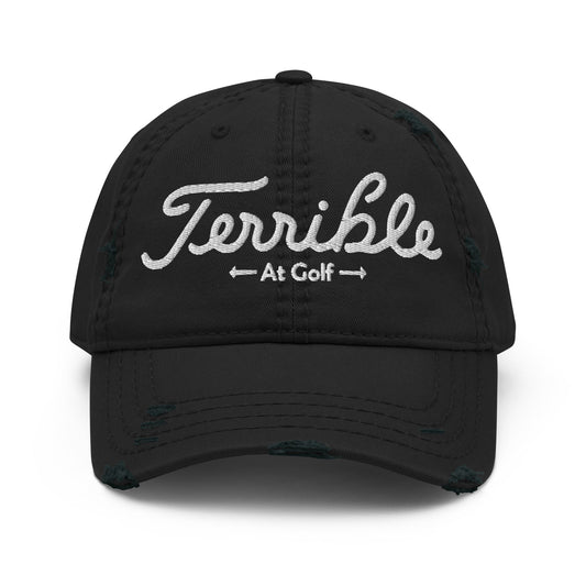 Terrible At Golf Baseball Hat