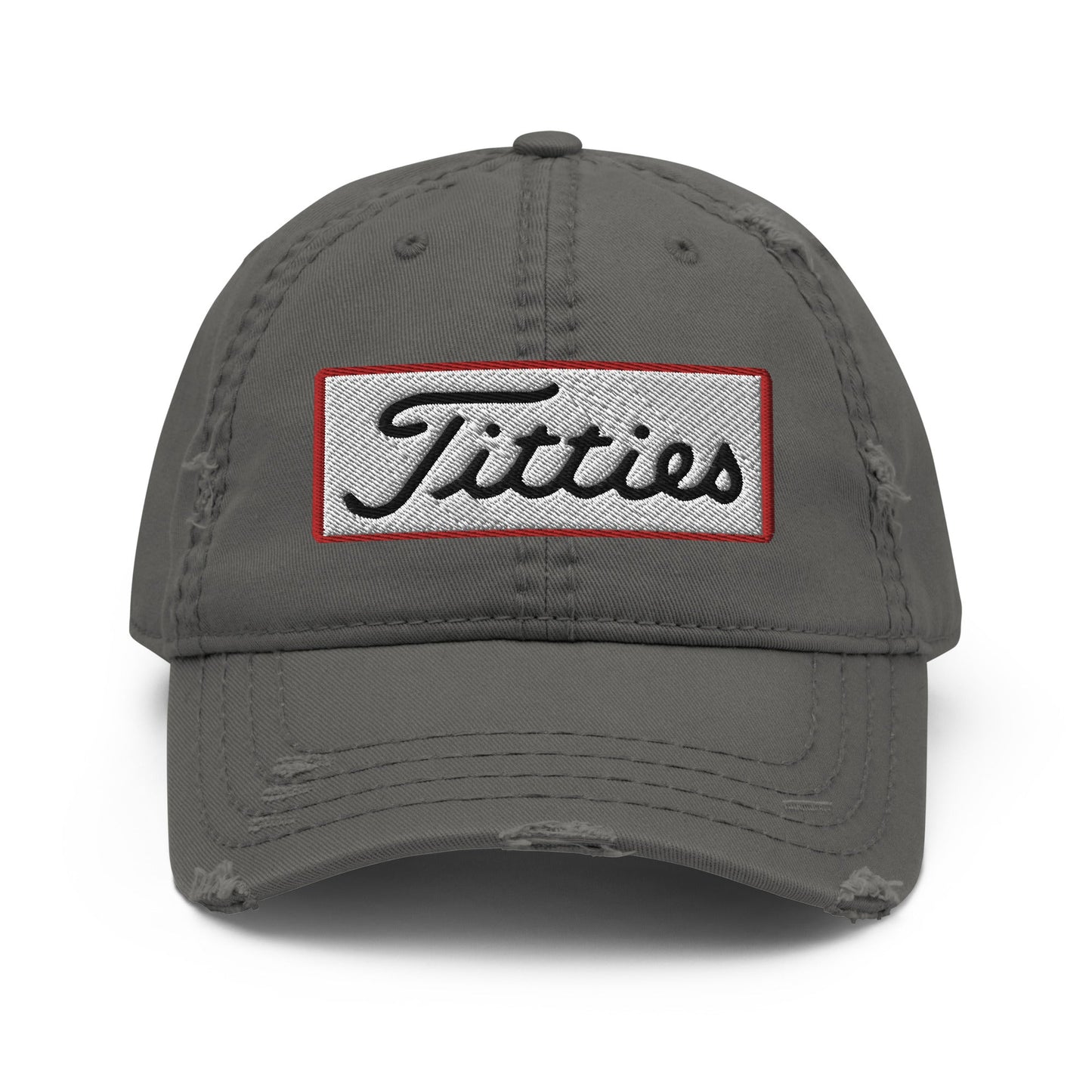Titties Distressed Hat (No.2)