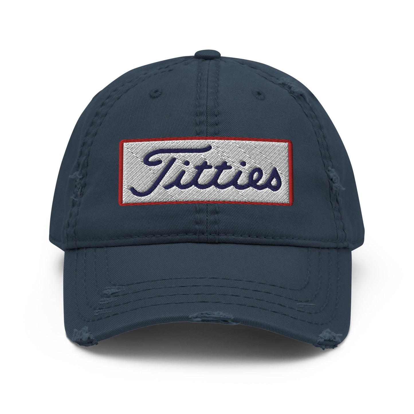 Titties Distressed Hat (No.2)