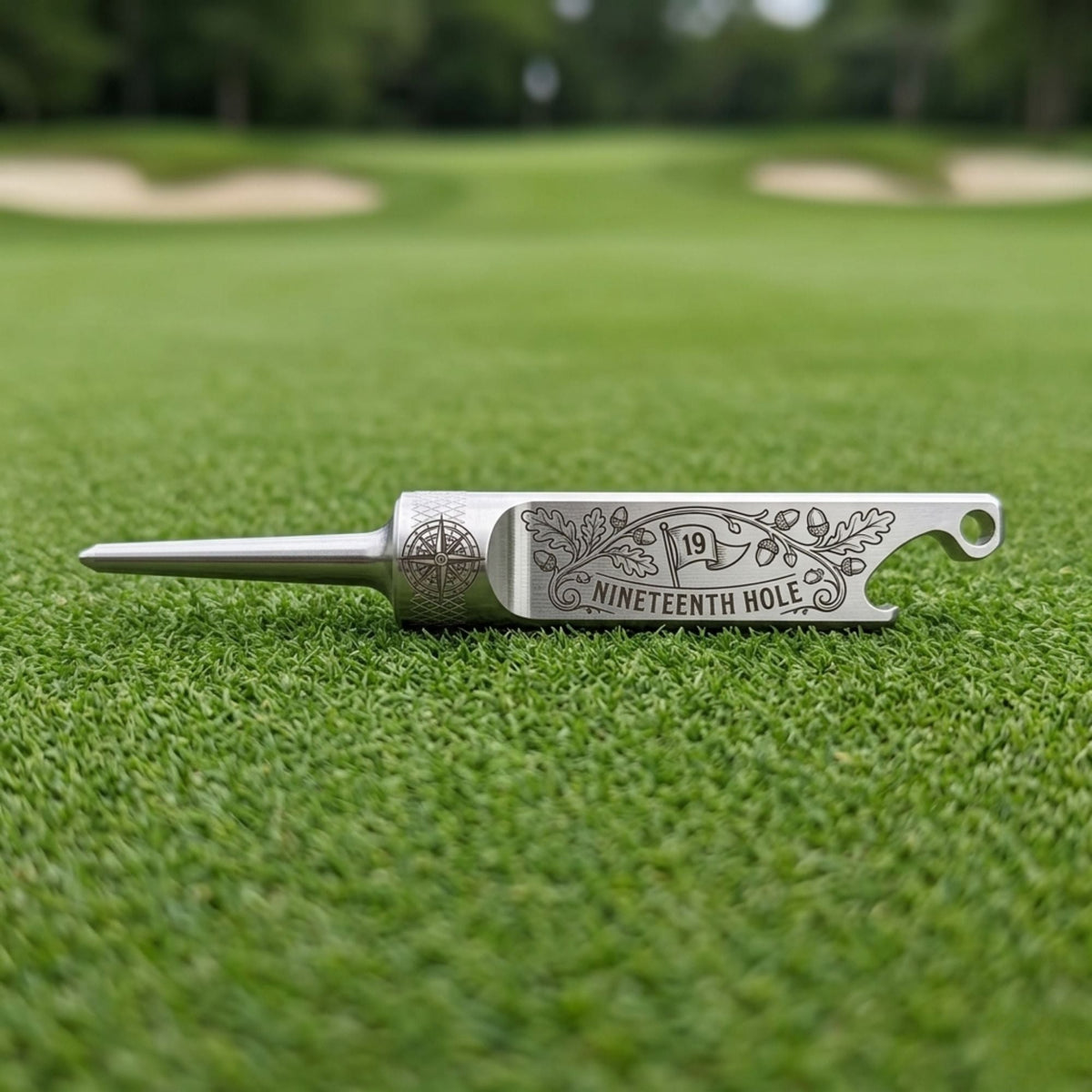 Single Prong Divot Tool | Bottle Opener