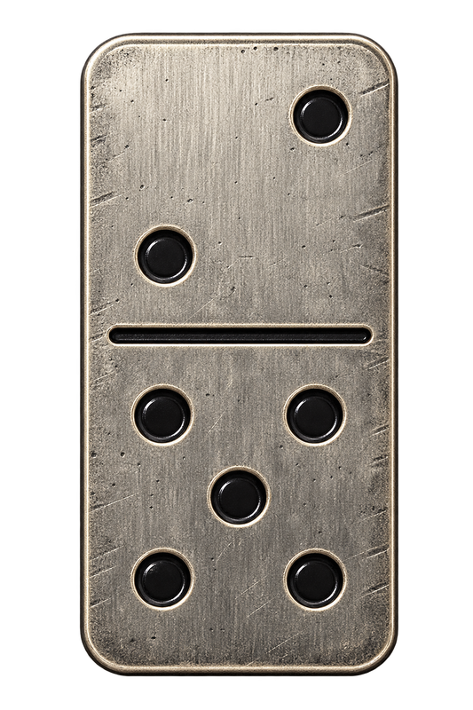 Domino Ball Marker & Hat Clip by ReadyGOLF