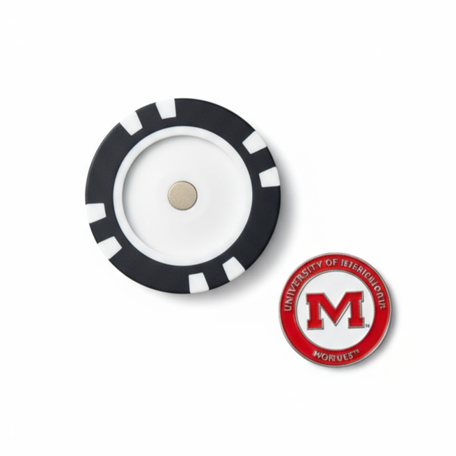 Ole Miss Rebels Officially Licensed Poker Chip Ball Marker