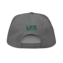 Load image into Gallery viewer, Parvert Flat Bill Cap - Green Logo
