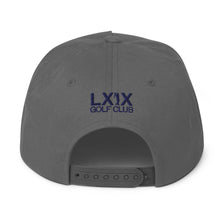 Load image into Gallery viewer, Member Flat Bill Cap - Navy Logo
