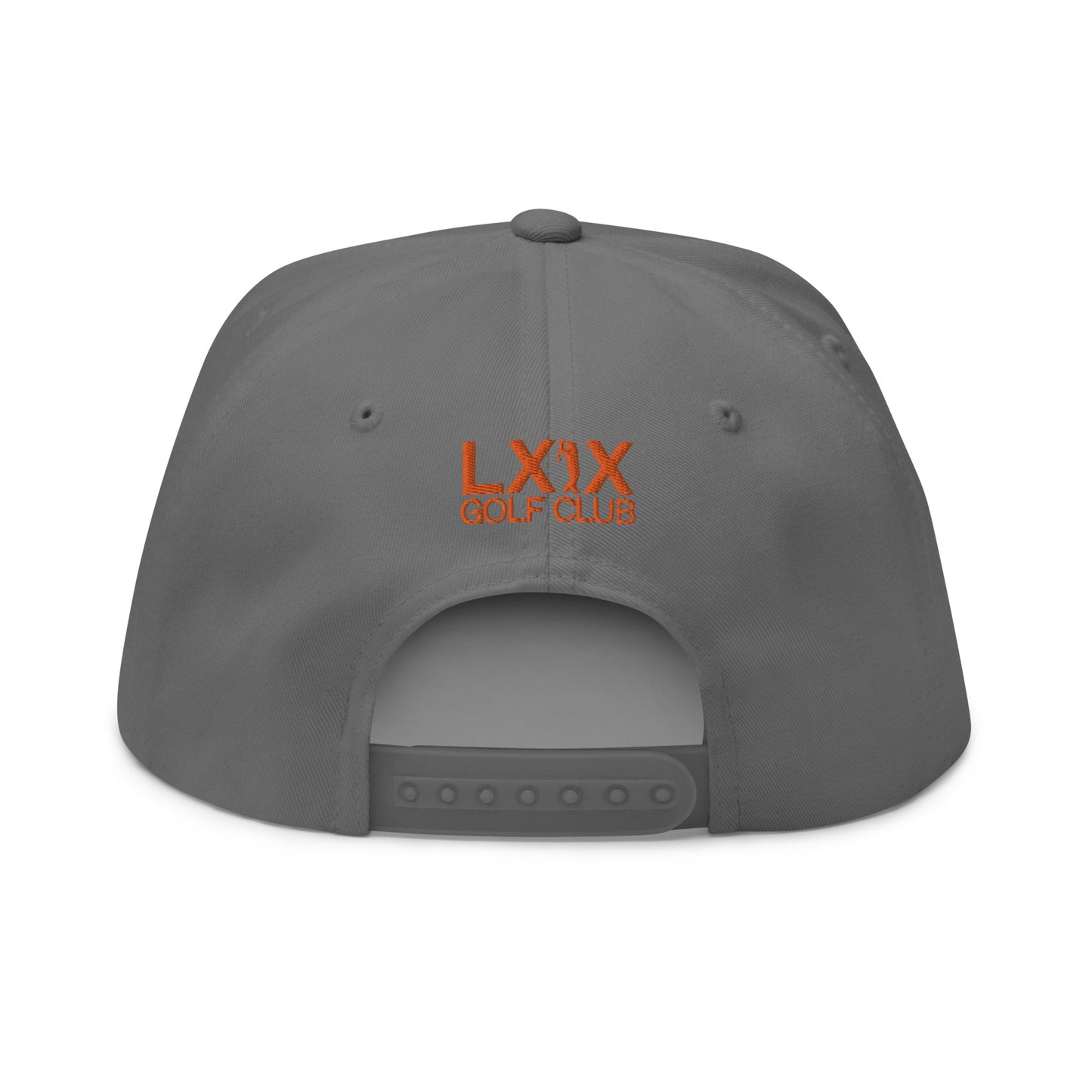 Shank Flat Bill Cap - Orange Logo