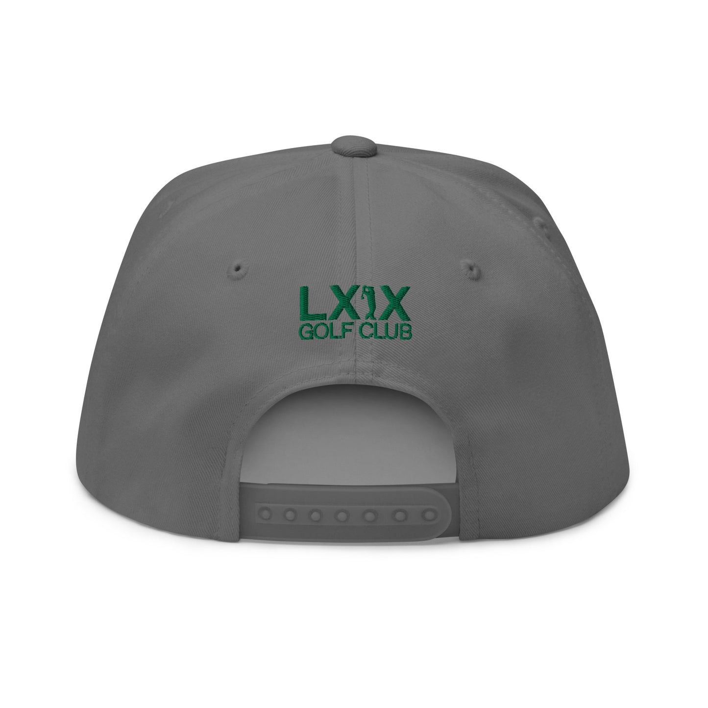 3 Under Par Flat Bill Cap - Green Logo