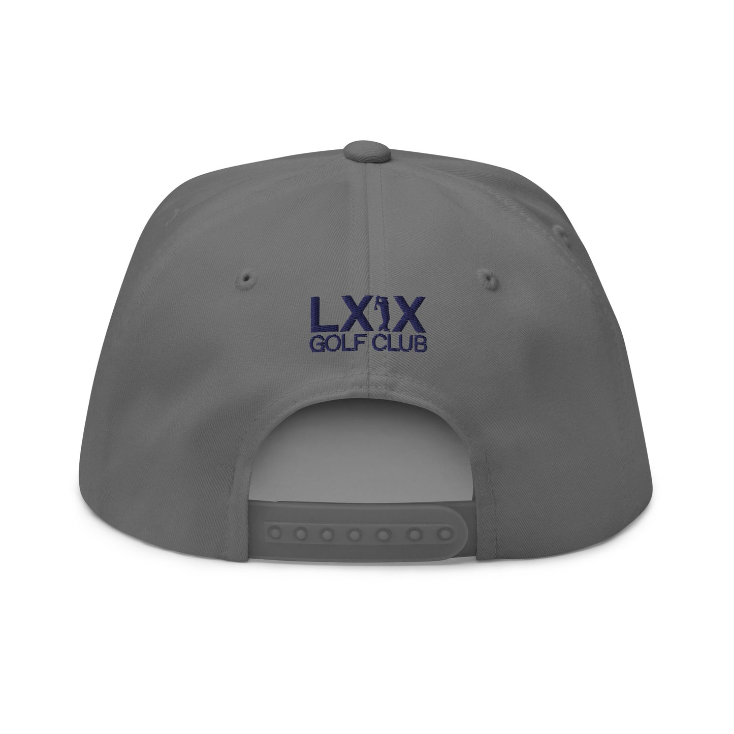 Fist Flat Bill Cap - Navy Logo