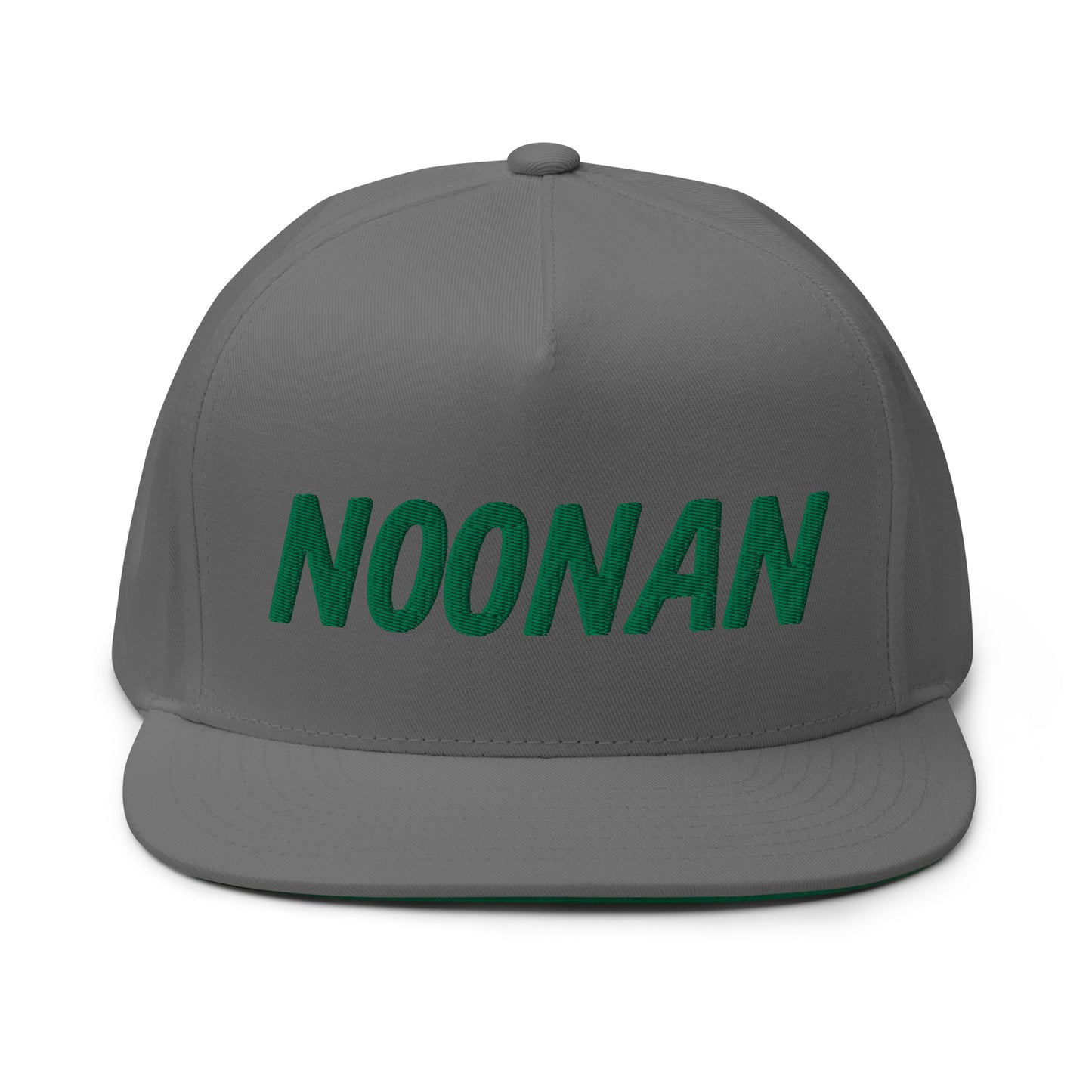 Noonan Flat Bill Cap - Green Logo