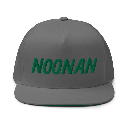 Noonan Flat Bill Cap - Green Logo