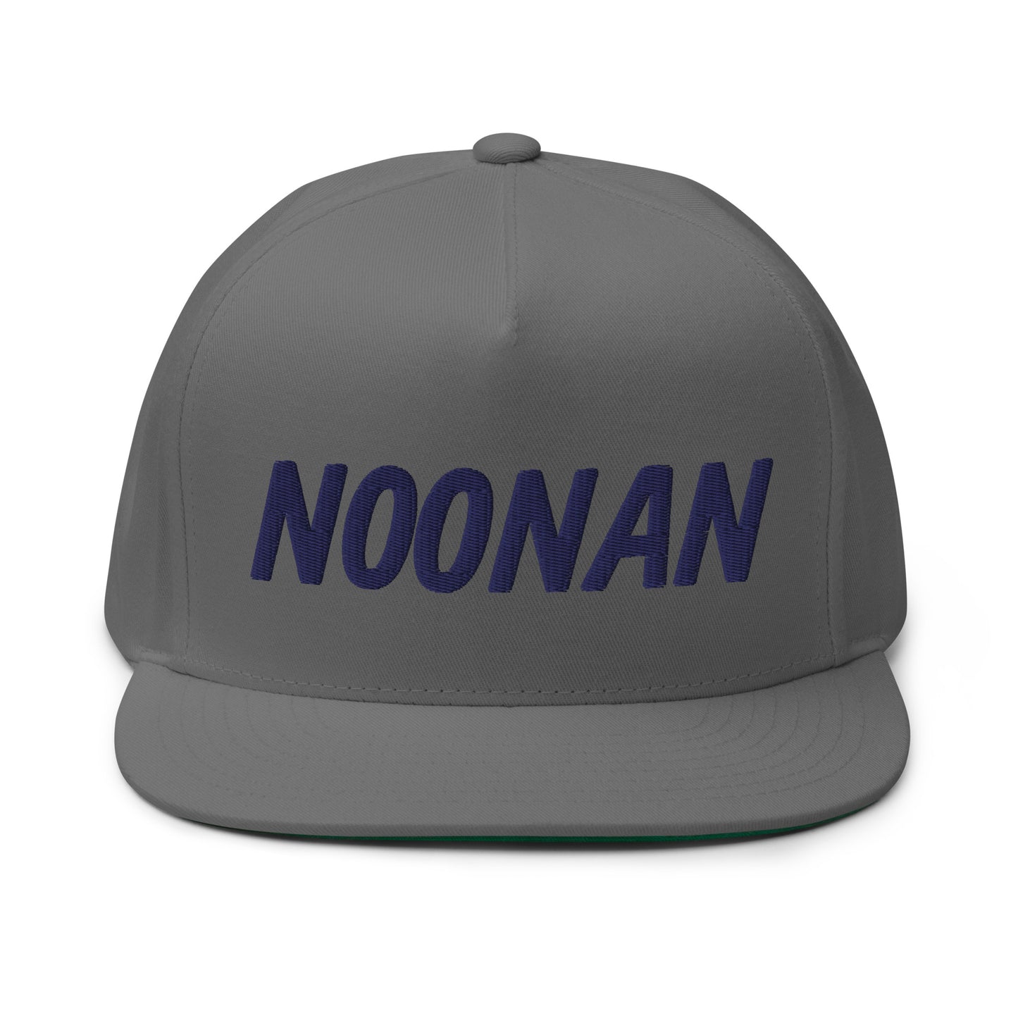 Noonan Flat Bill Cap - Navy Logo