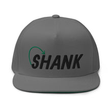 Load image into Gallery viewer, Shank Flat Bill Cap - Black Logo
