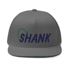 Load image into Gallery viewer, Shank Flat Bill Cap - Navy Logo
