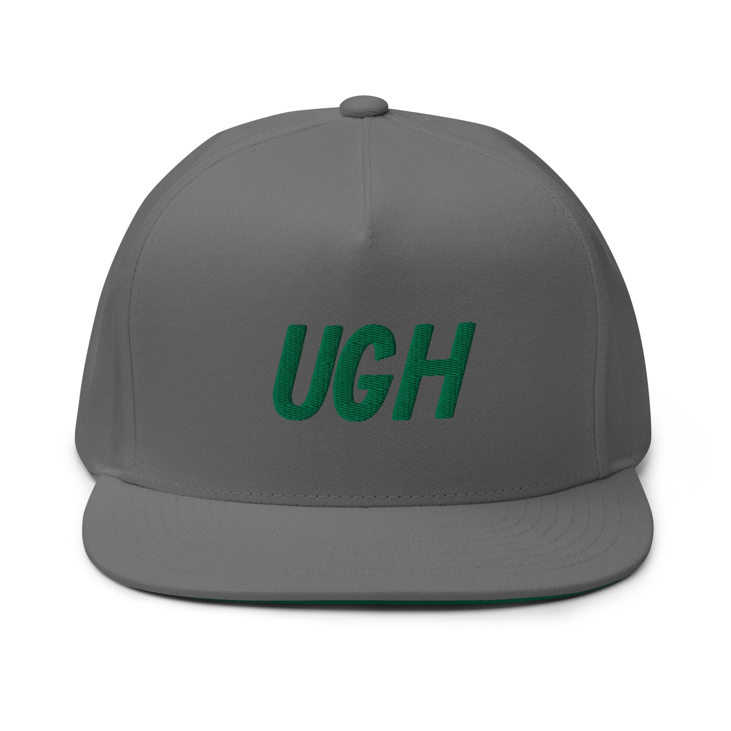UGH - Balestri Model Flat Bill Cap - Green Logo