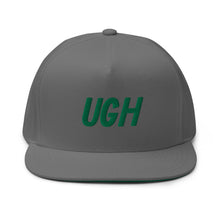 Load image into Gallery viewer, UGH - Balestri Model Flat Bill Cap - Green Logo
