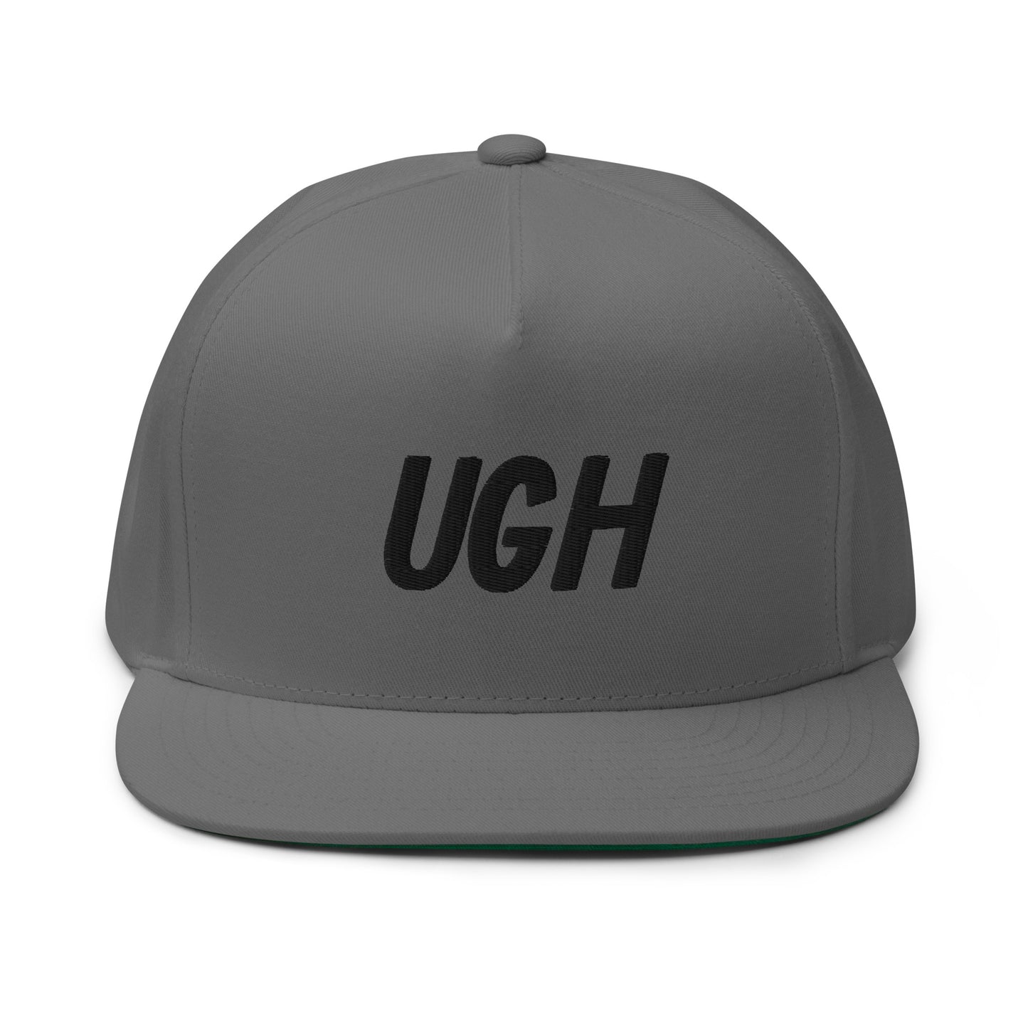 UGH - Balestri Model Flat Bill Cap - Black Model