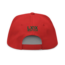 Load image into Gallery viewer, Dew Sweeper Flat Bill Cap - Green Logo
