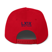 Load image into Gallery viewer, Member Flat Bill Cap - Navy Logo
