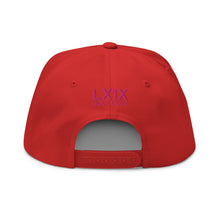 Load image into Gallery viewer, 3 Under Par Flat Bill Cap - Pink Logo
