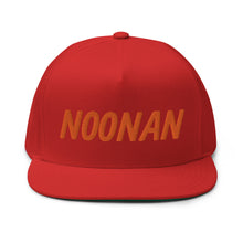 Load image into Gallery viewer, Noonan Flat Bill Cap - Orange Logo
