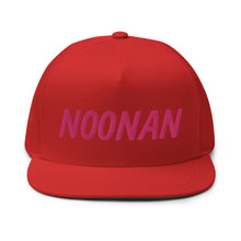 Load image into Gallery viewer, Noonan Flat Bill Cap - Pink Logo
