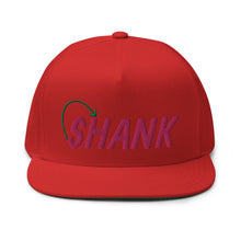 Load image into Gallery viewer, Shank Flat Bill Cap - Pink Logo
