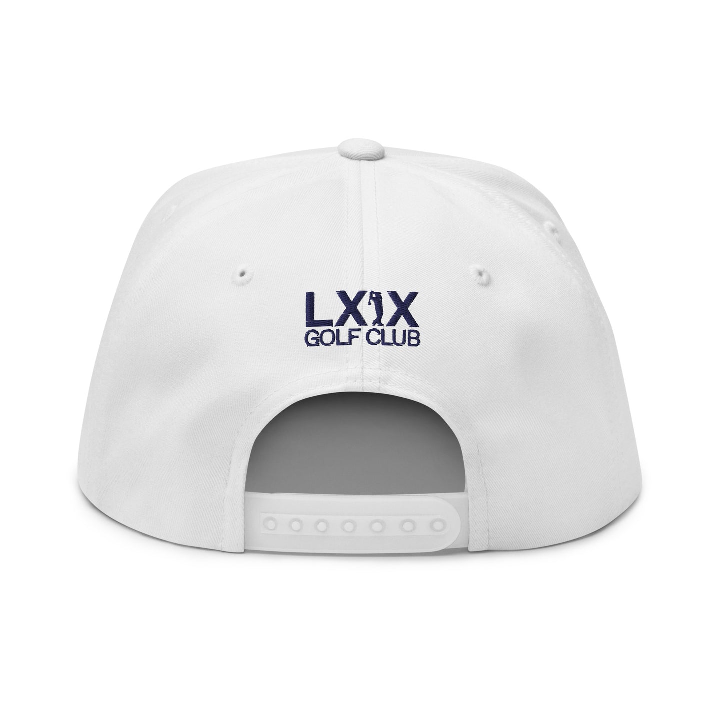 Shank Flat Bill Cap - Navy Logo