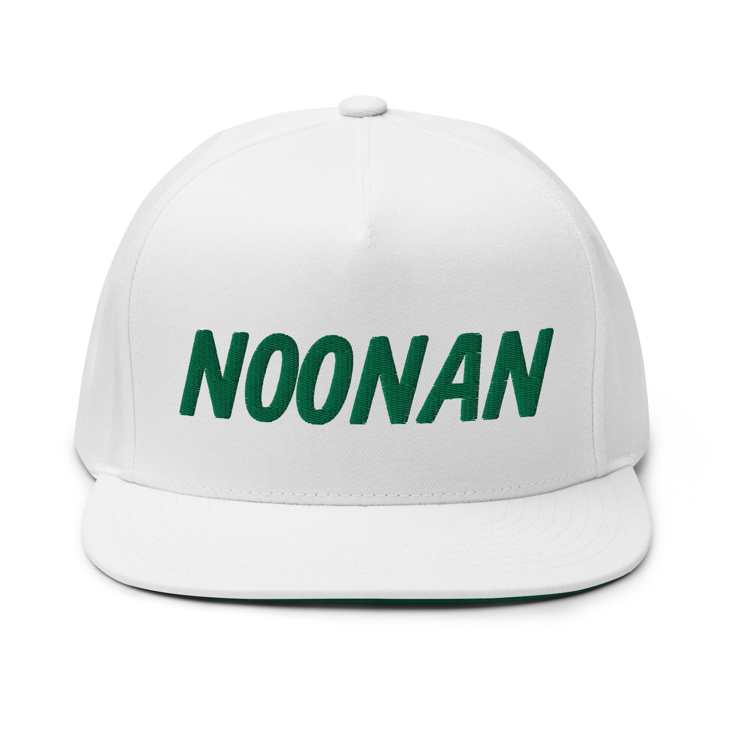 Noonan Flat Bill Cap - Green Logo