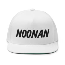 Load image into Gallery viewer, Noonan Flat Bill Cap - Black Logo
