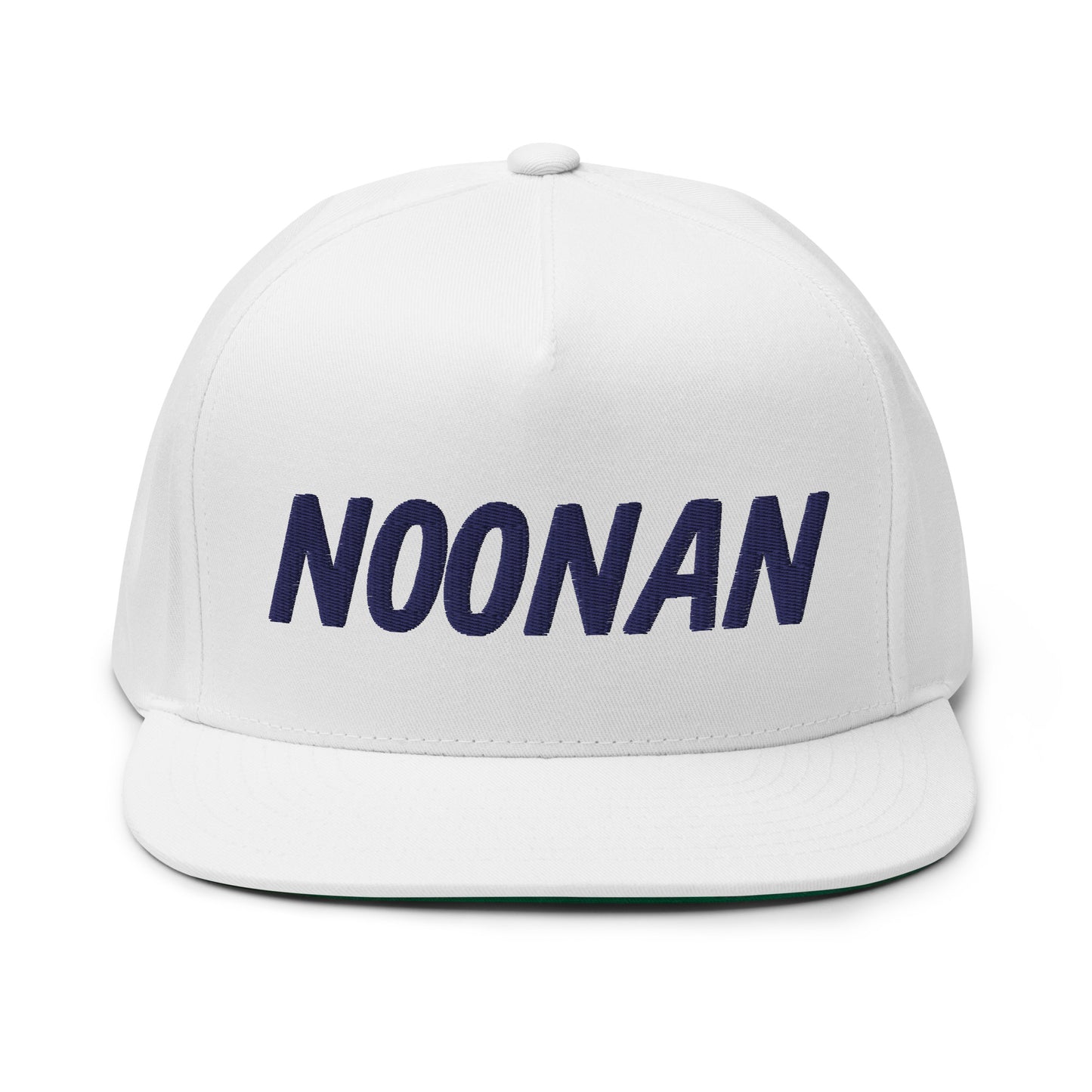 Noonan Flat Bill Cap - Navy Logo