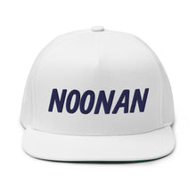 Load image into Gallery viewer, Noonan Flat Bill Cap - Navy Logo
