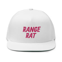 Load image into Gallery viewer, Range Rat Flat Bill Cap - Pink Logo
