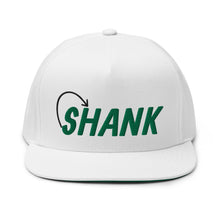 Load image into Gallery viewer, Shank Flat Bill Cap - Green Logo
