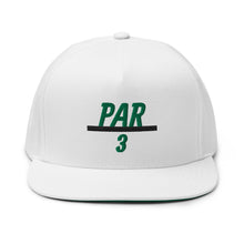 Load image into Gallery viewer, 3 Under Par Flat Bill Cap - Green Logo
