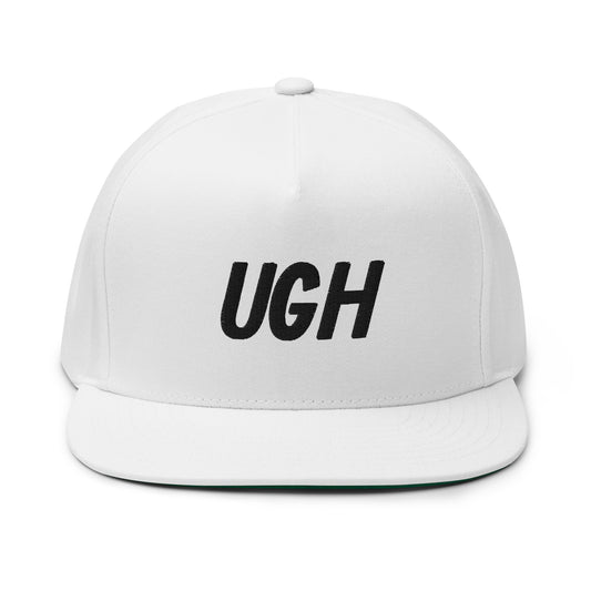 UGH - Balestri Model Flat Bill Cap - Black Model