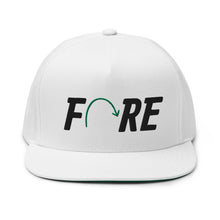 Load image into Gallery viewer, FORE Flat Bill Cap - Black Logo
