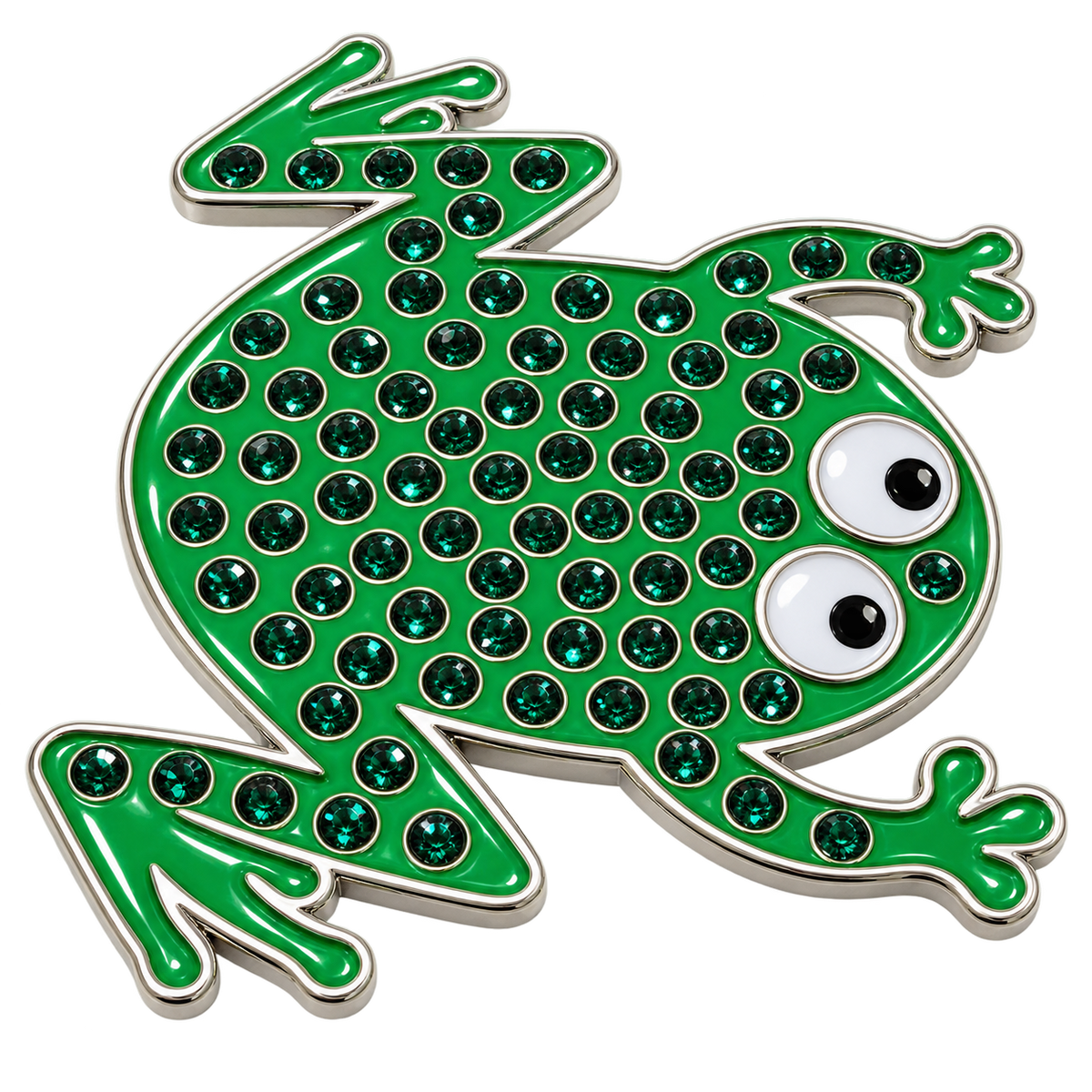 Frog Crystal Ball Marker & Hat Clip by ReadyGOLF