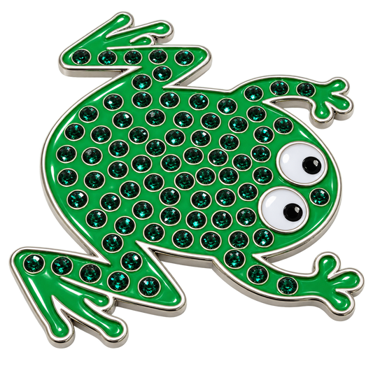Frog Crystal Ball Marker & Hat Clip by ReadyGOLF