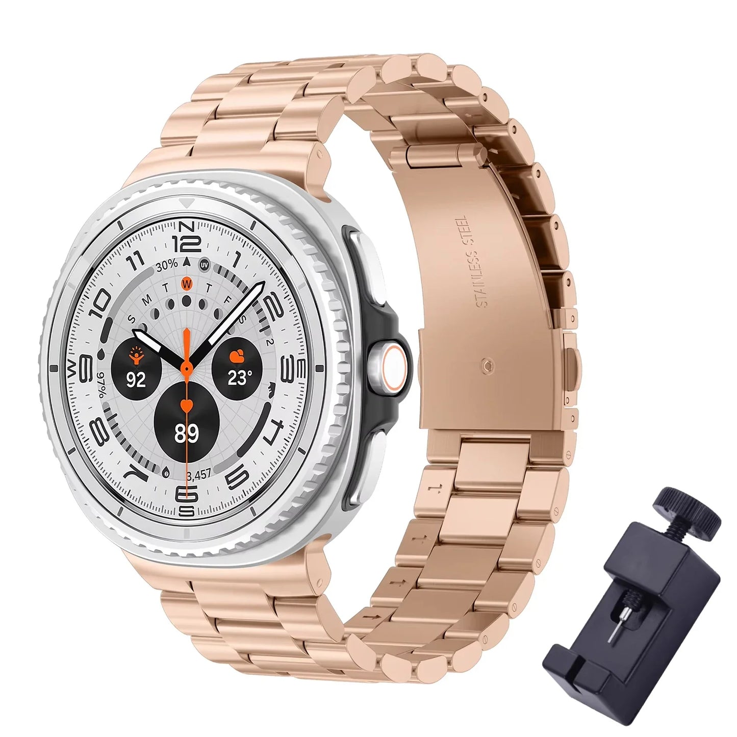 Galaxy 8 Galaxy 8 Classic Stainless Steel Band - Polished