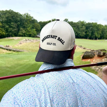 Load image into Gallery viewer, Breakfast Ball – Black Two Tone Snapback
