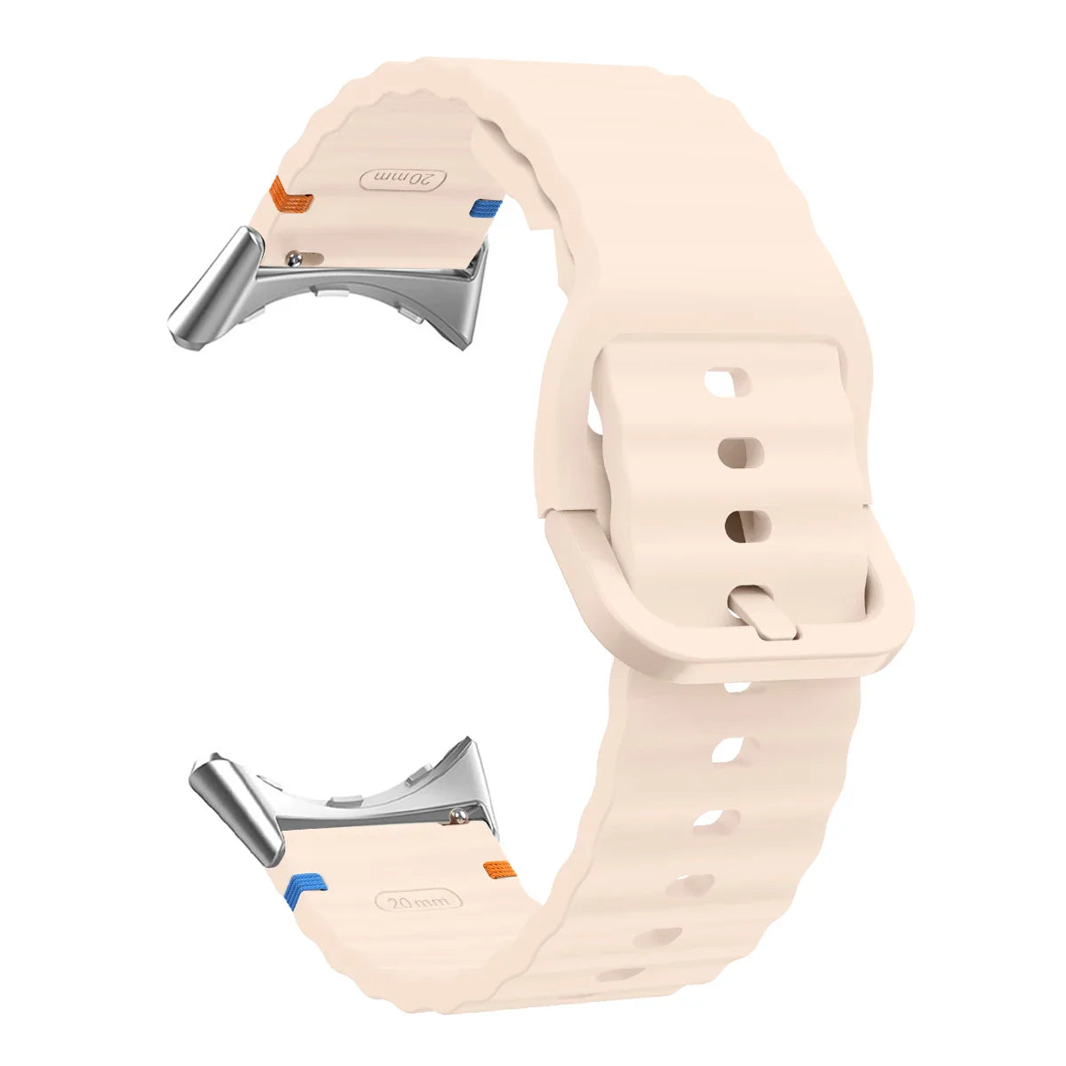 Google Pixel Watch 1 2 3 4 41mm 45mm Silicone Band-Soft