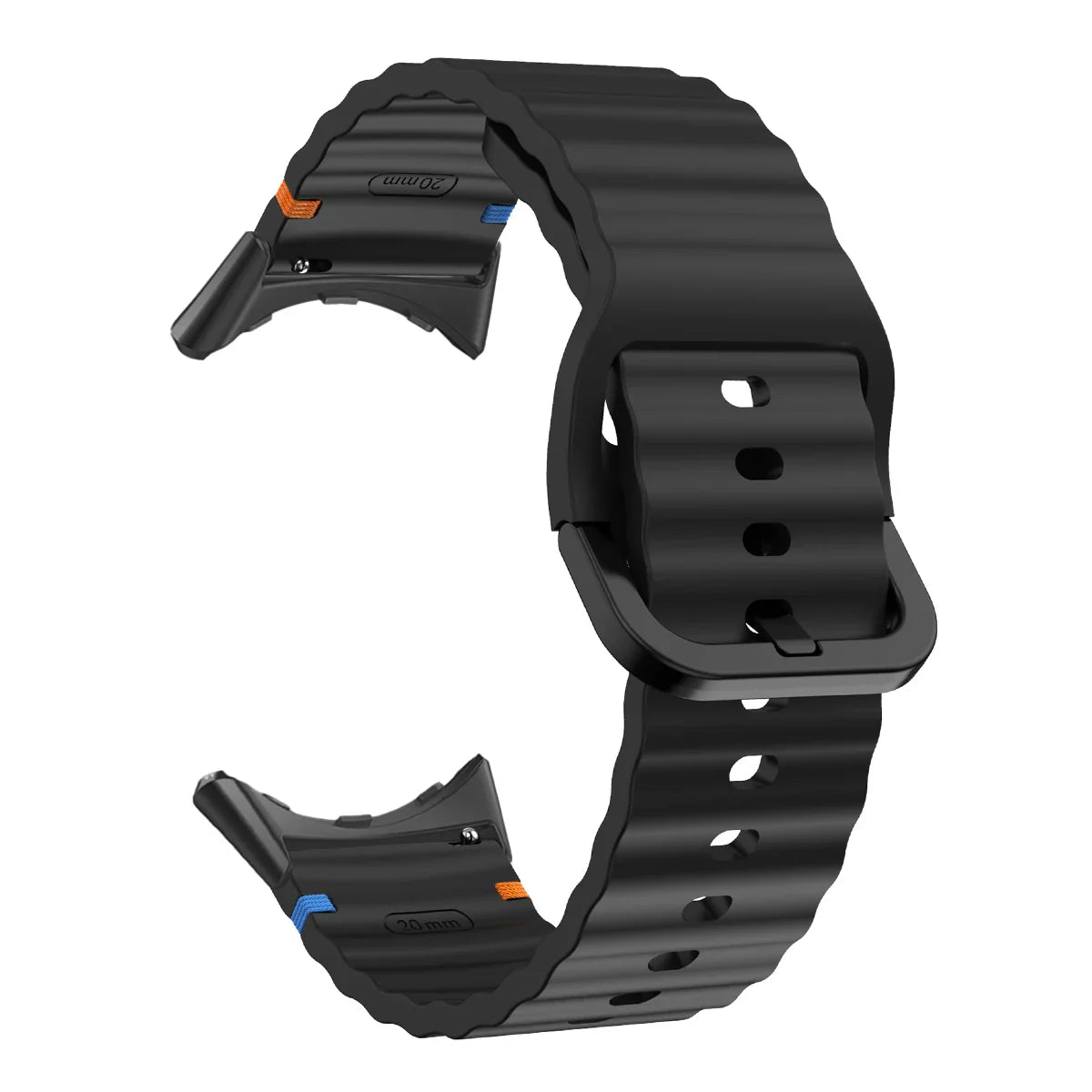 Google Pixel Watch 1 2 3 4 41mm 45mm Silicone Band-Soft