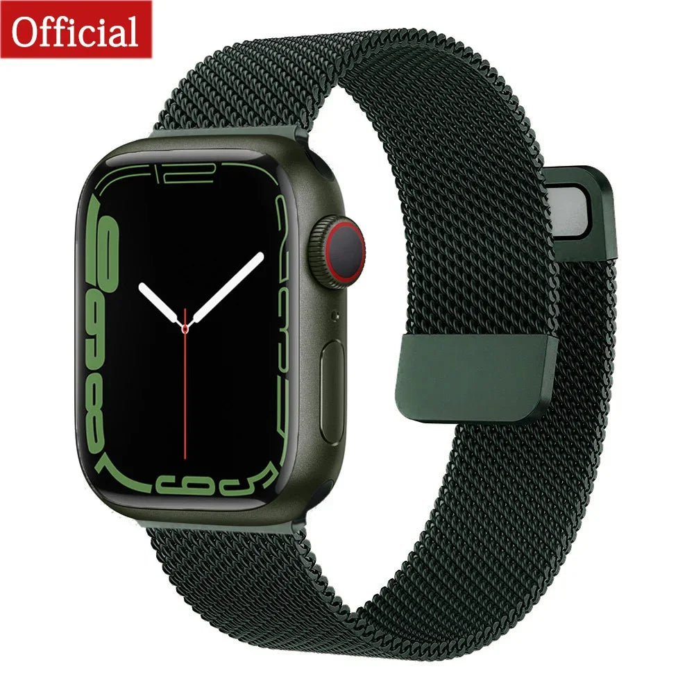 Steel Apple Watch Band Series 11/10/9/8/7/6/5/4/ SE / Ultra 1/2/3