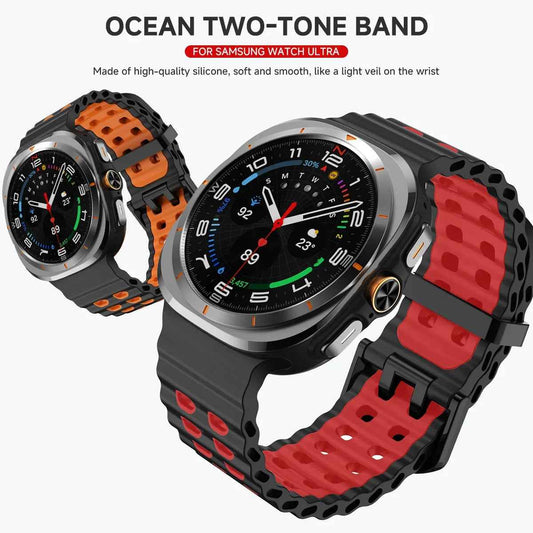 Silicone Samsung Galaxy 7 Ultra Watch Band 47MM